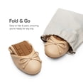 thumbnail image 3 of DREAM PAIRS Bailarinas Plegables para Mujer Nude Talla 9.5, 3 of 8