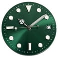 thumbnail image 3 of Esfera de reloj de 28,5 mm para modificación de movimiento NH36/NH35, elegante, verde luminoso, 3 of 8