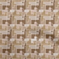 thumbnail image 1 of oneOone Cotton Flex Light Brown Fabric Abstracts Diy Clothing Quilting Fabric Print Fabric By Yard 40 Inch Wide, 1 of 5