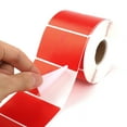 thumbnail image 3 of Muka 800 Pcs 1-1/2" x 2-1/4" Red Thermal Labels, Color Coding Labels, Compatible with Thermal Label Printer, 3 of 6