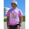 thumbnail image 2 of Idaho State Tourist Map. Tie Dye Cyclone Men -Image by Shutterstock, Male XX-Large, 2 of 4
