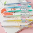 thumbnail image 3 of Juego de bolígrafos de Gel de colores, Set de papelería de bolígrafos retráctiles de 0,5mm para diario, álbum de recortes, Kawaii, accesorios de oficina, 9 unidades, 3 of 4