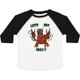 thumbnail image 3 of Inktastic Mardi Gras Let's Get Cray Crayfish with Beads Boys or Girls Toddler T-Shirt, 3 of 5