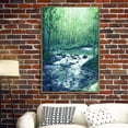 thumbnail image 3 of wall26 Floating Framed Canvas Wall Art for Living Room, Bedroom Forest Canvas Prints for Home Decoration Ready to Hang - 24x36 inches, 3 of 4