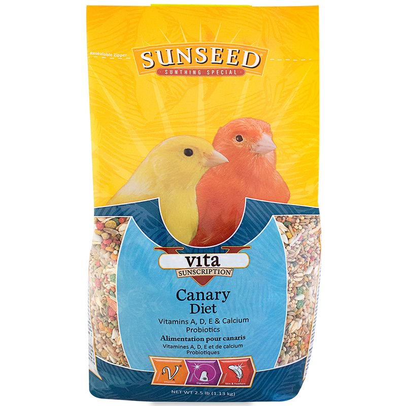 Sunseed® Vita Sunscription® Canary Diet Birds Food 25 Lbs
