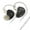 Black, variant on Jesscasday Corded Earphone Dynamic Bass Earbuds In Ear Monitor Headphone Noise Cancelling