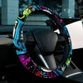 thumbnail image 6 of Graffiti 14.5 Inch Printing PVC Leather Car Wheel Cover Auto Accessories, 6 of 6