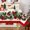 Winter Greenery, variant on Christmas Tablecloth, Christmas Decorations for Home Indoor Table Decor Table Cloths Rectangle 60 x 120 Inch, Xmas Winter Farmhouse Tablecloth for Banquet Party