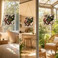 thumbnail image 2 of Stained Glass Window Hanging, Gothic Acrylic Suncatcher for Window Hanging, Round Sun Catcher for Window Art Wall Decor, Nature Art for Bedroom, 2 of 6