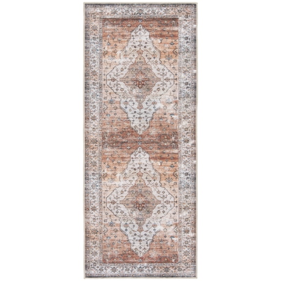 Home Décor Collection Washable Multicolor Persian Indoor Runner Rug, 20"x60"