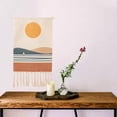thumbnail image 1 of Arte 50x70cm Creativo Macrame Tejido Tufted Borla Tapiz Franja Tapices para Colgar en Guardería Acción de Gracias Decoración para Ad Paisaje Macarena Tapiz de macramé, 1 of 8