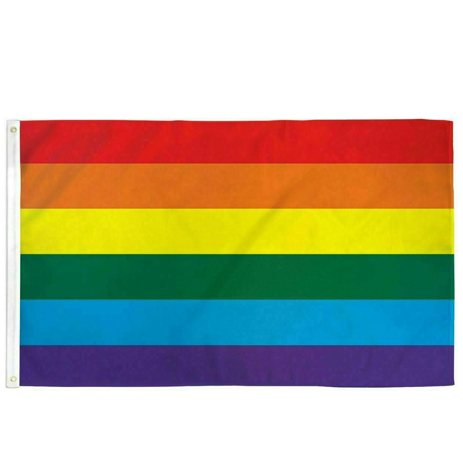 12x18 12"x18" Rainbow Gay Pride Sleeve Flag Boat Car Garden 