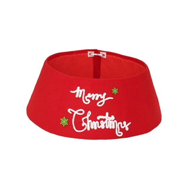 Christmas Tree Skirt/Christmas Tree Decorative Apron/Family Christmas Decoration Style B