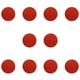 thumbnail image 2 of Bolas de Entrenamiento de Golf Sunnimix EVA Foam 10 Piezas Color Rojo, 2 of 8