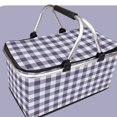 thumbnail image 5 of Cesta Aislada Cesta Portátil Plegable Aislamiento Térmico Y Preservación Del Frío Cesta De Picnic Para Salidas Familiares, 5 of 5