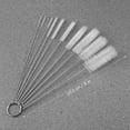 thumbnail image 3 of EeaseMX OUNONA - 10 cepillos de nailon para tubos, para limpiar pajitas, vasos, teclados y joyas (blanco), 3 of 8