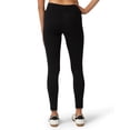 thumbnail image 3 of No nonsense Women's Cotton Legging with Tech Pocket, Black, Small, 3 of 4