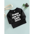 thumbnail image 3 of Bagilaanoe Newborn Baby Girls Boys Sweatshirts Letter Print Long Sleeve Pullovers 3M 6M 12M18M 24M Spring Autumn Casual Tops, 3 of 8