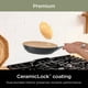 thumbnail image 3 of Juego de ollas y sartenes Ninja antiadherentes | Juego de utensilios de cocina de cerámica premium de larga duración | Antiadherente de 9 piezas | Sin PTFE | Apto para horno hasta 550 °F | Compatible, 3 of 5