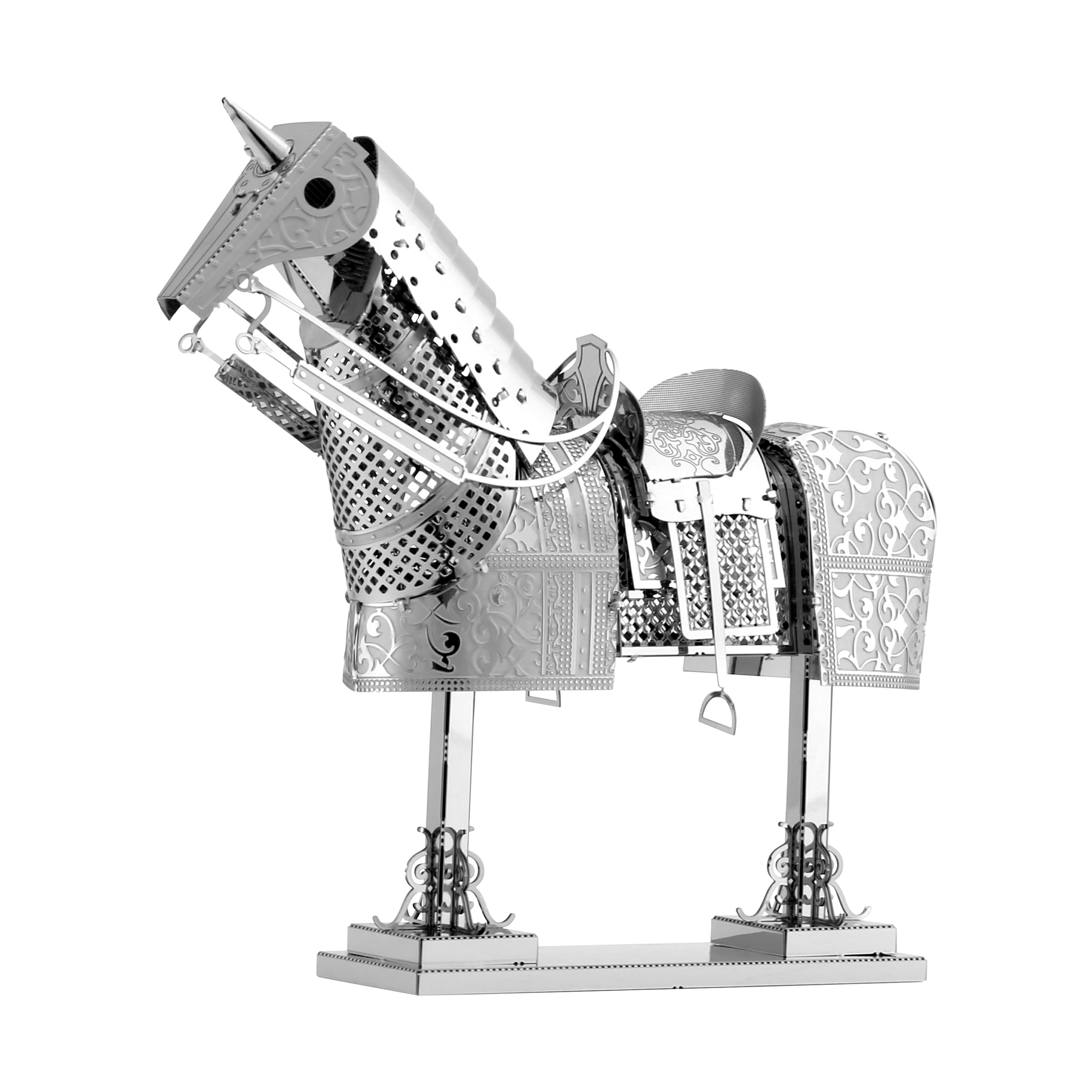 Fascinations Metal Earth Horse Armor 3D Metal Model Kit DIY puzzle for adults 3D puzzle 3D puzzle assembly