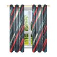 thumbnail image 7 of Yayeee Window Curtains Set of 2 for Living Room Light Filtering 63"x42", Stars Abstract Lines, 7 of 7