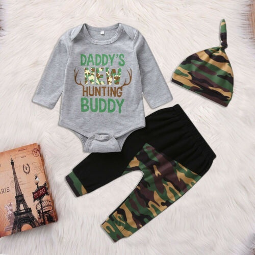 infant boy camo clothing