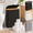 Black-Large, variant on Grey Medium Free Standing Toilet Paper Storage Basket, Holds Up To 9 Mega Rolls