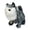 gray, variant on MERIGLARE Walking Cat Toy Robotic Animated Plush Electronic Pet Talking Wagging Tail Interactive Kitty Soft Material Singing Function Suitable for Kids Girls Toddlers Imaginative Role Play brown