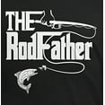 thumbnail image 4 of Old Glory Mens Father's Day Rod Father Fishing Short Sleeve Graphic T Shirt, 4 of 7