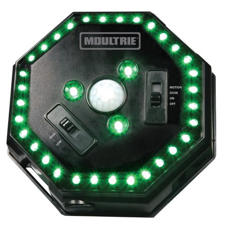 New Moultrie Motion Activated Led Feeder Hog Light W 30ft Radius