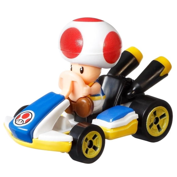 Vehículo de Juguete Hot Wheels Mario Kart Toad Standard Kart