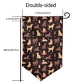thumbnail image 7 of Wukai Labrador Retriever Dog Print Garden Flag 12.5x18 Inch Double Sided Sun-resistant Rain-resistant, Wrinkle-resistant Colorfast(Only Flag), 7 of 7