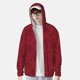 thumbnail image 2 of Balery Christmas Red Snowflakes Sudadera ligera de manga larga con capucha y protección solar UPF 50+ para hombre y mujer, ideal para pesca y running-X-Large, 2 of 7