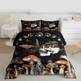 thumbnail image 2 of jejeloiu Rustic Plant Mushroom Twin Comforter Sets,Fungus Botanical Bedding Set For Boys Teens Reversible 2 Pieces, 2 of 8