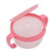 thumbnail image 3 of BPA Free Dual handle Spill proof Food Bowl Snack Container for Children Baby Toddlers (Red), 3 of 4