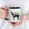 thumbnail image 3 of CafePress - Thylacine Mug - 11 oz Ceramic Mug - Novelty Coffee Tea Cup, 3 of 3
