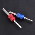 thumbnail image 4 of EeaseCA 2 Pcs Outil de Retrait de Tige de Pneu de Voiture Outil de Réparation d'Installateur (Rouge + Bleu), 4 of 7