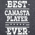 thumbnail image 3 of CafePress - Best Canasta Player Ever - Men's Long Sleeve Charcoal Pajama Set, 3 of 7