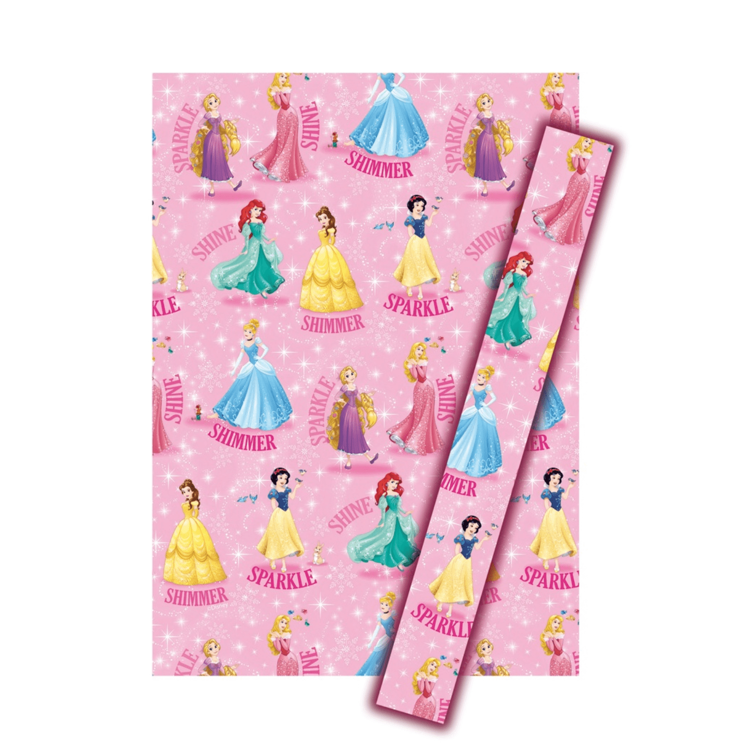 Wrapping Paper Storage Containers Craft Paper Wrapping Paper Christmas Cute  Cartoon Print Pink Colorful Wrapping Paper Holiday Girls Princess Birthday