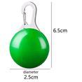 thumbnail image 2 of Luz de seguridad para perros LED, luces LED con clip de 3 modos de luz para perros para caminar y acampar de noche, 2 of 5
