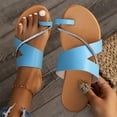 thumbnail image 5 of NOKIO Women's Light Weight Sandals Ladies Beach Clip Toe Slippers Hollow Casual Slippers Flat Shoes Vintage Sandals, 5 of 8