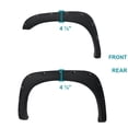 thumbnail image 4 of Spec-D Tuning 4PC Front + Rear Rugged Texture Pocket Style Fender Flares Compatible with 2002-2008 Dodge Ram 1500, 2003-2009 Ram 2500 3500, 4 of 7