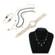 thumbnail image 3 of Reloj Pulsera Collar Mujer Joyería Conjunto Esposa Novia ANGGREK  Otros, 3 of 8