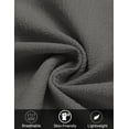 thumbnail image 5 of COOFANDY Mens Beach Shorts 9 inch Casual Summer Shorts Lightweight Elastic Waist Drawstring Textured, 5 of 6