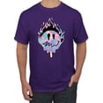 thumbnail image 2 of Wild Bobby Trippy Happy Face Men Tee, 2 of 6