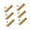 gold, variant on 6pcs Cabinet Drawer Pulls 3 Inch C C Modern Aluminum Handles Minimalist Cabinet Handle for Kitchen & Bathroom Use