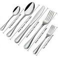 thumbnail image 2 of Silverware Set 20pc , Premium Stainless Steel Cutlery Kitchen Utensil Set, 2 of 6