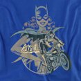 thumbnail image 2 of DC Batgirl Biker Women's T Shirt, Royal, Large, 2 of 6
