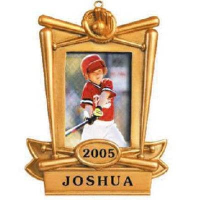 Hallmark Every Kid's A Star! Baseball/Softball Photo Ornament QXG4762