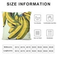thumbnail image 5 of Shiartex  Banana Print Print Corduroy Throw Pillow Covers Soft Square Throw Pillow Case Home Decorations for Bed Sofa Living Room ,Multi-Size, 5 of 5